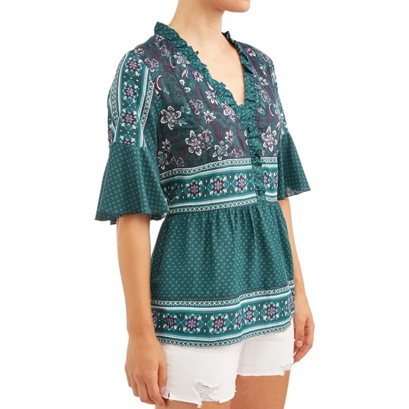 Time and Tru Blouse - Picture 3 of 4